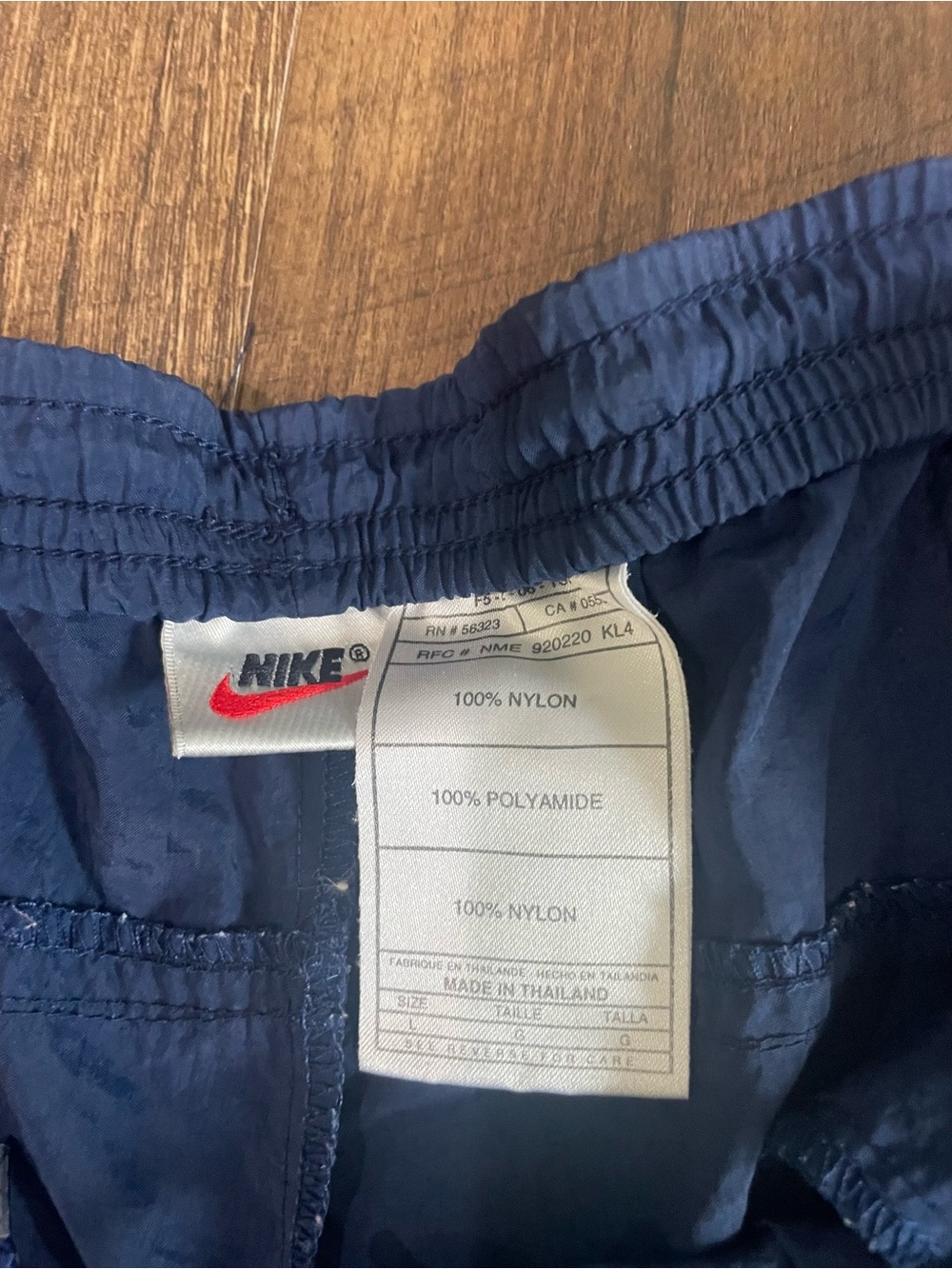 Men’s vintage Nike track